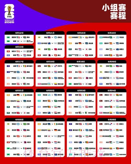 2026世界杯积分榜入口